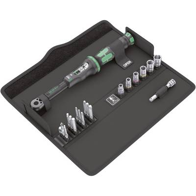 Wera Click-Torque A 6 Set 1 05130110001 Nyomatékkulcs Racsnival 1/4 (6.3 mm) 2.5 - 25 Nm (05130110001)