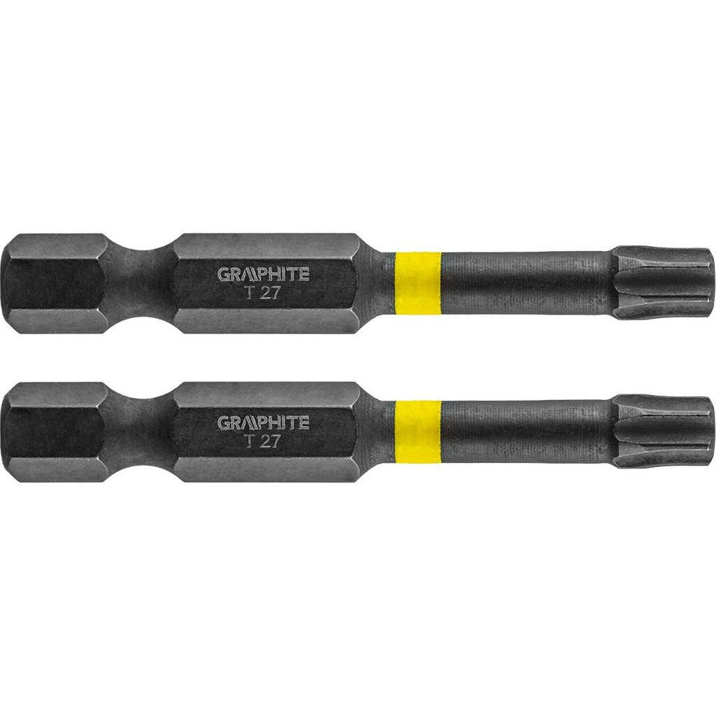 GRAPHITE 56H527 Torziós Ütvecsavarozó Bit Tx27X50mm, 2db (56H527)
