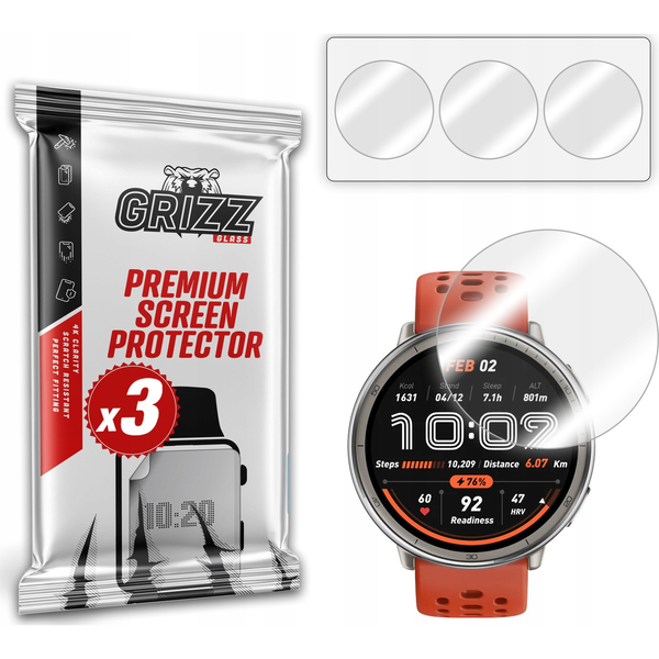 Folia hydrożelowa GrizzGlass Hydrofilm do Amazfit Active 2