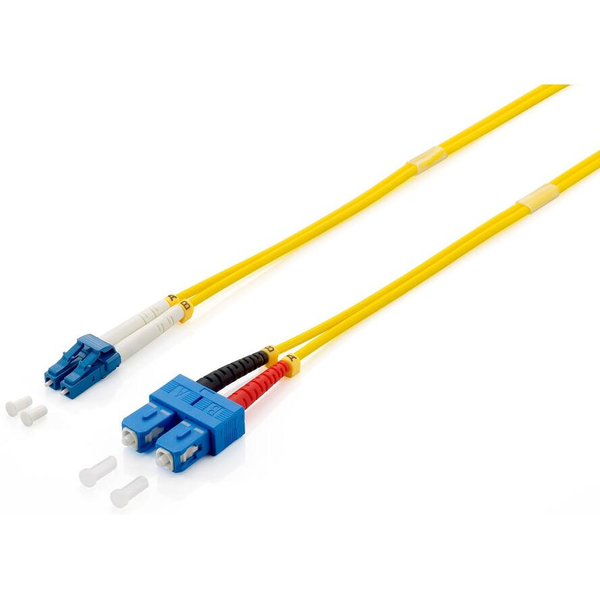 Equip 254336 InfiniBand og fiberoptisk kabel 10 m LC SC Gul