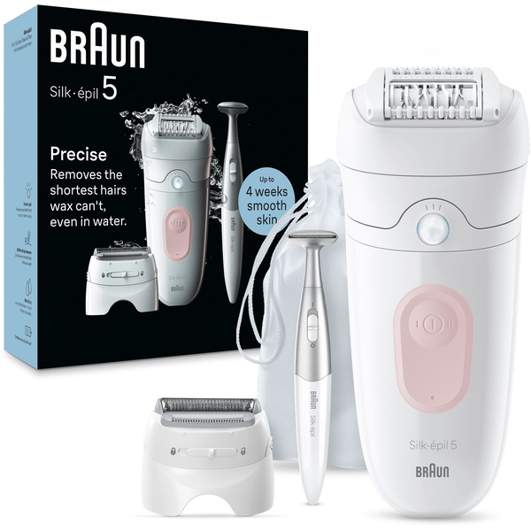 Braun Silk-épil 5 5-230 28 pincetter Lyserød, Hvid
