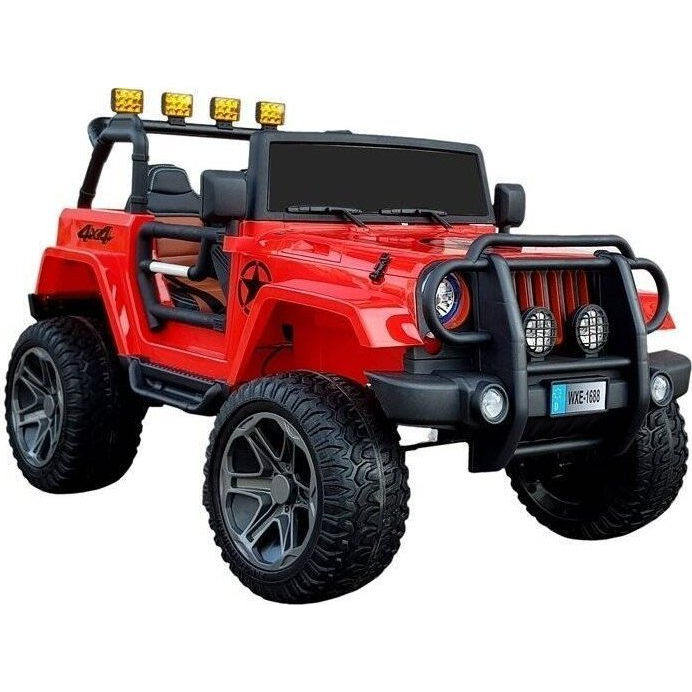 Warrior Jeep WXE-1688 24 V 4x4 Elektromos Kisautó 19531 - Piros (19531)