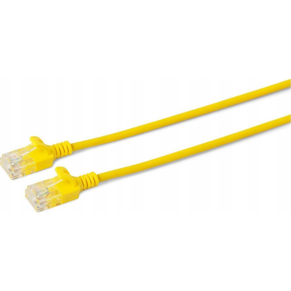  MicroConnect U/UTP CAT6A Slim 2M Yellow