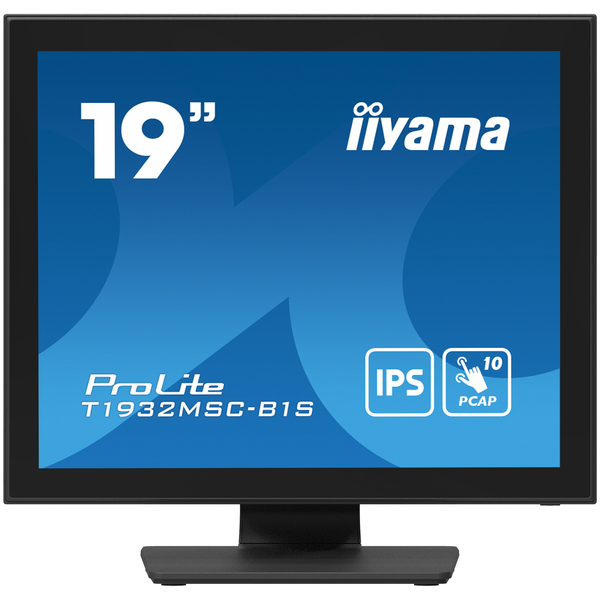 iiyama ProLite T1932MSC-B1S 19" érintőképernyős monitor, 1280x1024, IPS