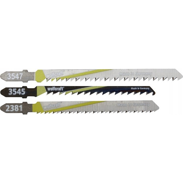 1 Kit De Primeros Pasos Con Hojas Para Sierra De Calar Wolfcraft 2685000 T / Hcs