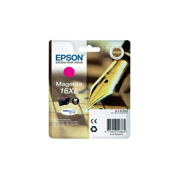 Epson Pen and crossword C13T16334012 blækpatron 1 stk Original Højt (XL) udbytte Magenta