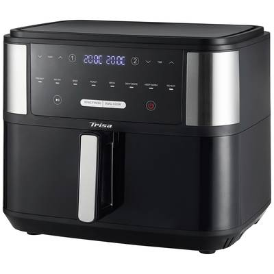 Trisa Crunchy Fry Pro Forrólevegős fritőz 10 l 2400 W fekete (7423.4212)