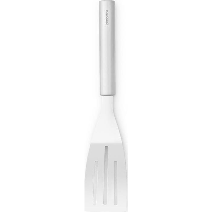 Brabantia Profile Cook & Serve kis méretű spatula, zsiradékelvezető nyílásokkal, hőálló, r.m. acél, selyem matt - 250729 (250729)