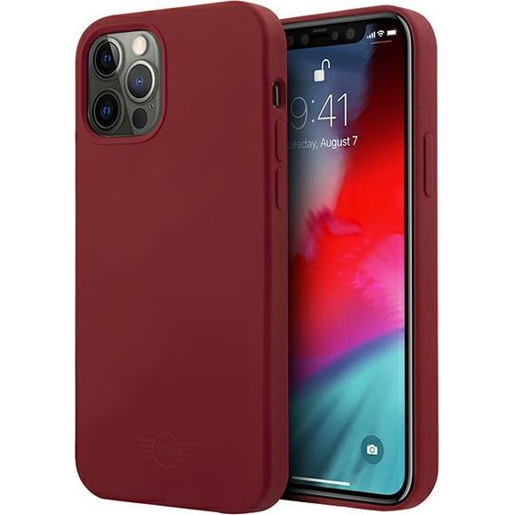 Mini MIHCP12MSLTRE iPhone 12/12 Pro 6,1" red hard case Silicone Tone On Tone