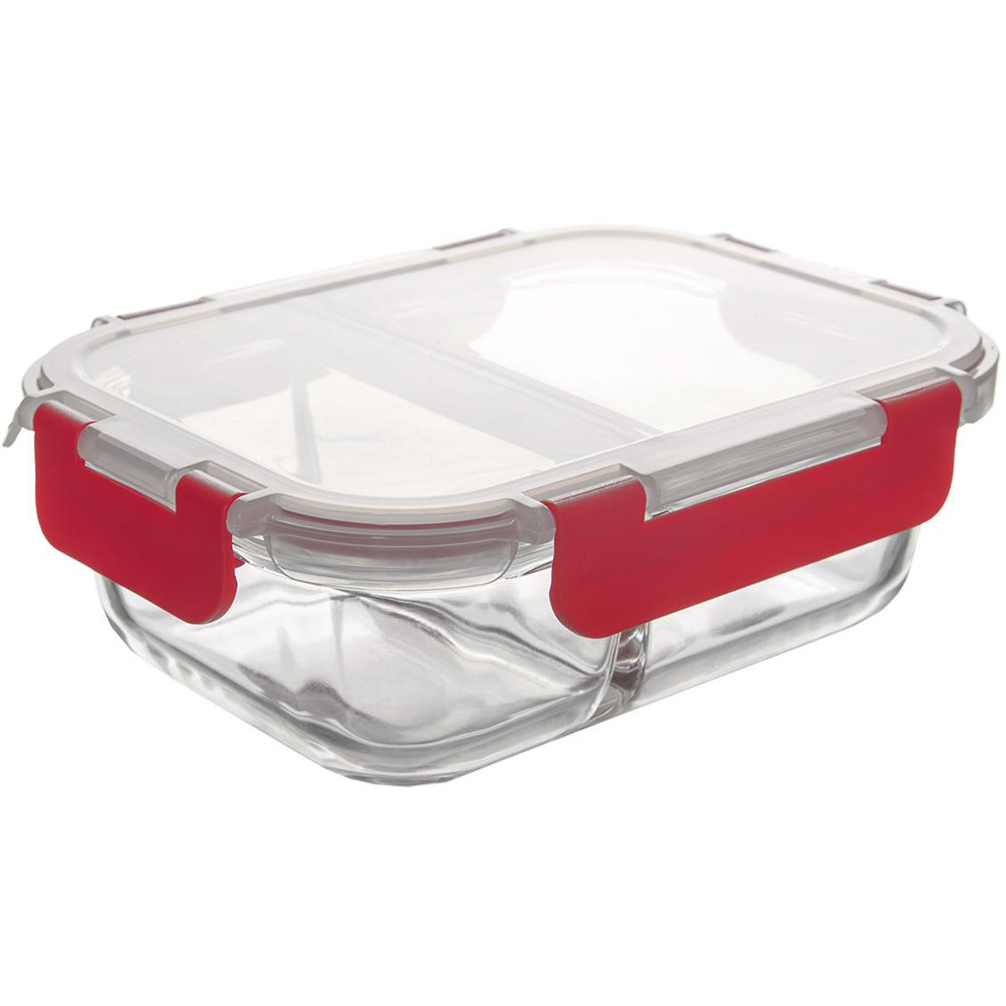 ORION osztott sütőedény 23,5×18×7,5 cm boroszil. üveg/UH fedővel (129229)