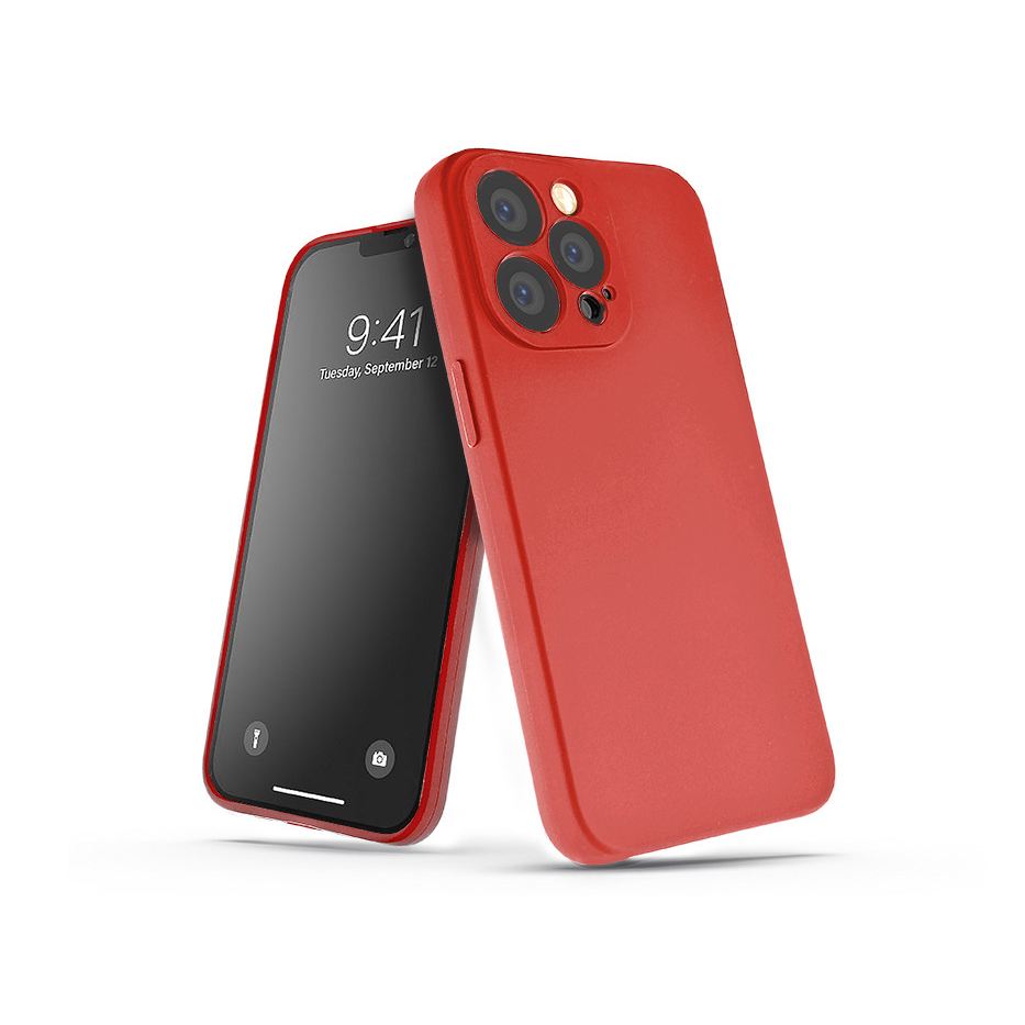 Xiaomi Redmi Note 12 5G/Poco X5 5G szilikon hátlap - Soft - piros (PT-6608)