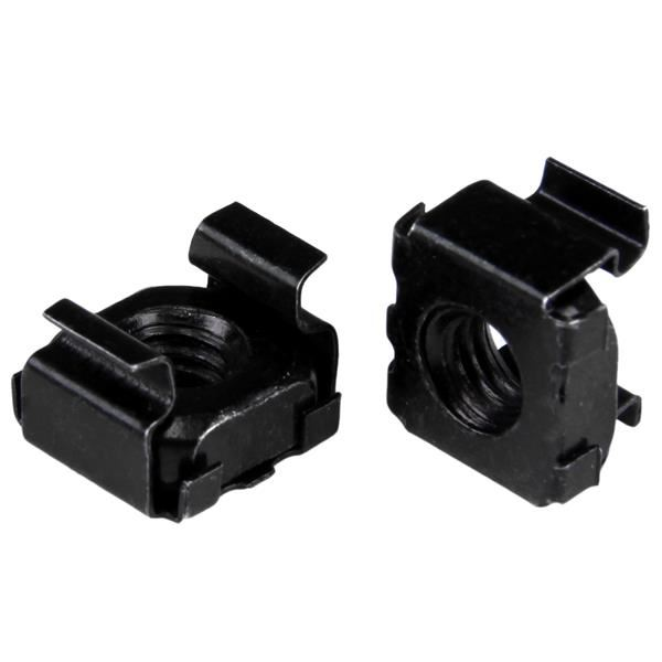 Startech.com M5 Cage Nuts anya 100db fekete (CABCAGENUT2B) (CABCAGENUT2B)