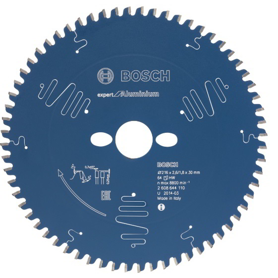 Bosch 2608644110 Expert for Aluminium 216 mm Körfűrészlap (2608644110)