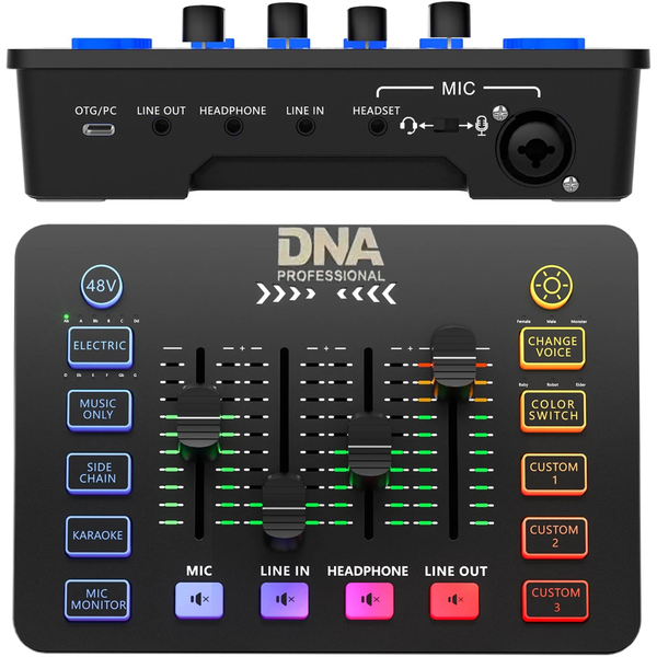 DNA SC ONE analogowy mikser audio 2 kanały USB-C