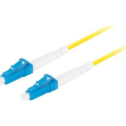 Optický patchcord Lanberg SM LC/UPC-LC/UPC SIMPLEX 3 mm LSZH 10 m žlutý (FO-LULU-SS11-0100-YE)