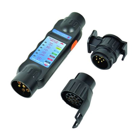 3in1 utánfutó csatlakozó teszter 2db adapterrel (370438120) (370438120)