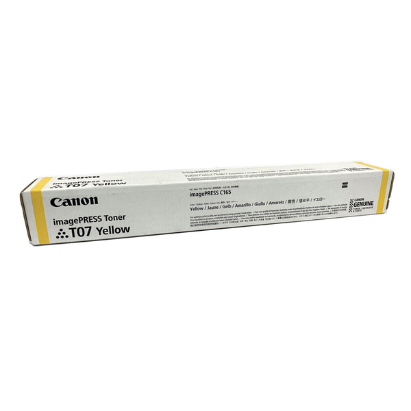 Canon T07 cartuccia toner 1 pz Originale Giallo