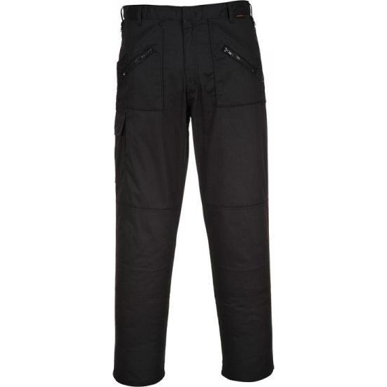 Portwest S887 Action Munkásnadrág Rövid Fazon - 30, Fekete (BHP S887BS30)