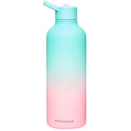 Neon Kactus Tritan palack 1,3 l, türkiz/rózsaszín (NKTB1303)