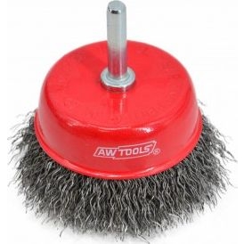  AWTools szczotka doczołowa trzpieniowa 75mm (AW55153)