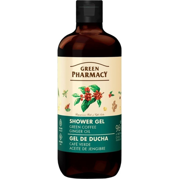 Green Pharmacy GREEN PHARMACY Multi Żel pod prysznic Zielona kawa i Olejek imbirowy 500 ml