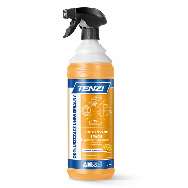 Tenzi Uniwersalny preparat do usuwania tłuszczu TENZI, zapach pomarańczy, 1l
