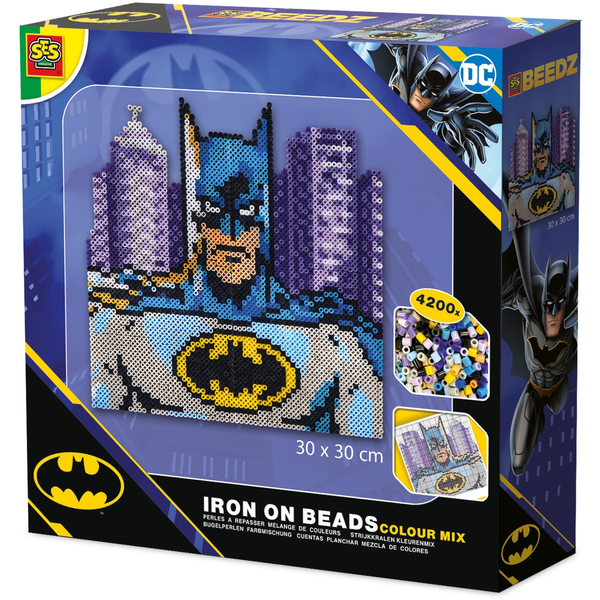 SES Creative DC Batman - Batman iron on beads colour mix