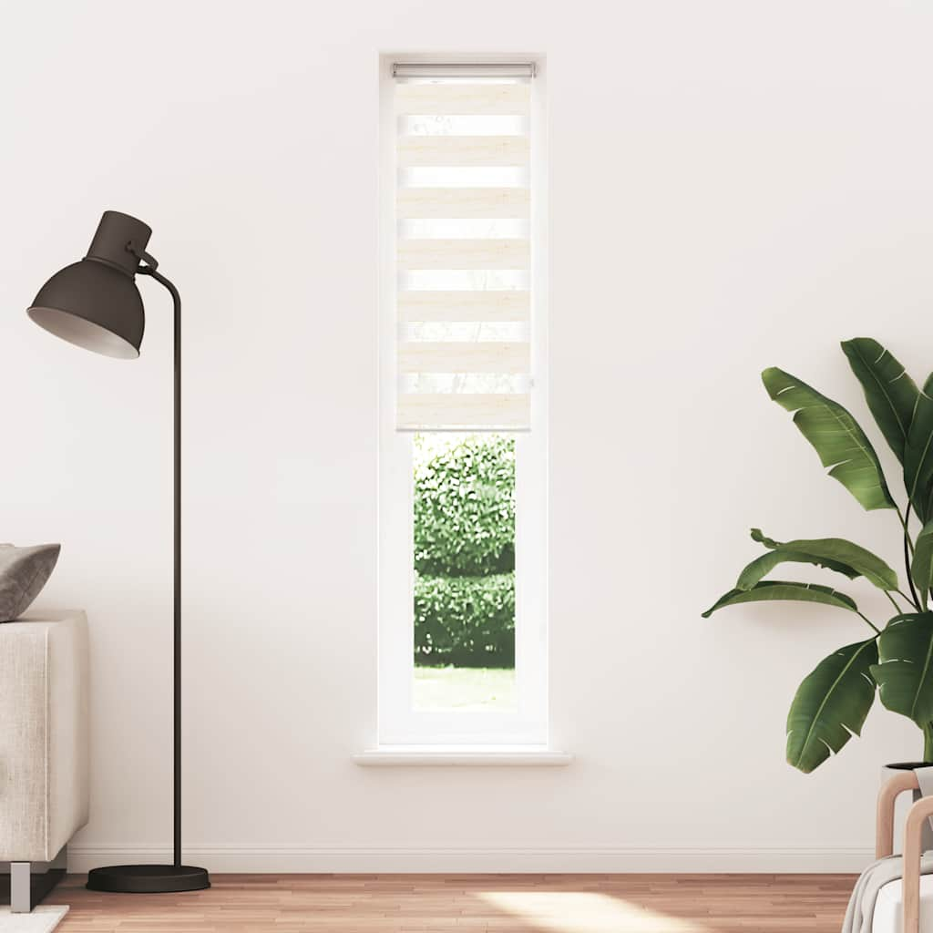 zebrafüggönnyel márványbézs szövetszélesség 40,9 cm poliészter (4014666)