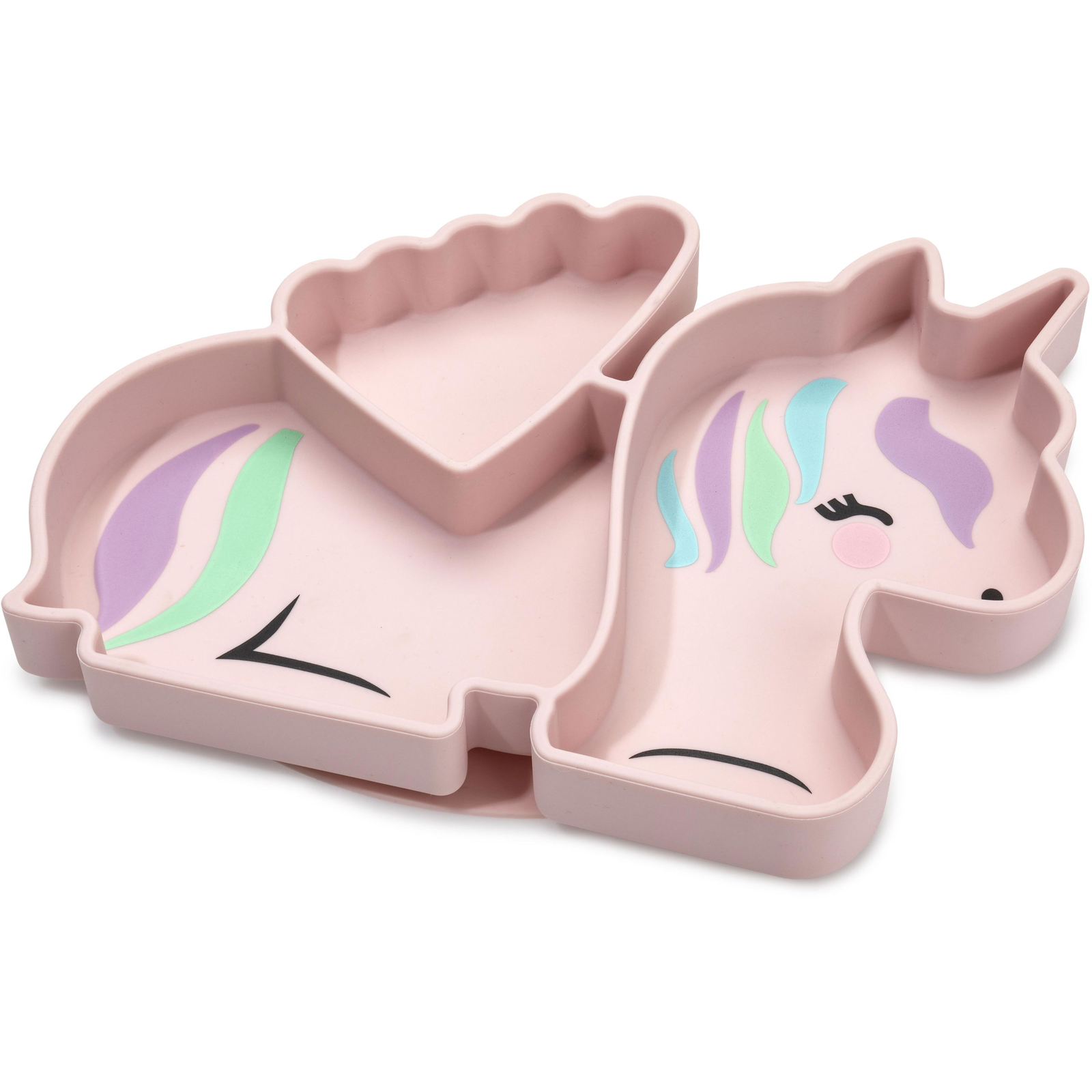 Melii Osztott tányér Unikornis tapadókoronggal (790693173005)