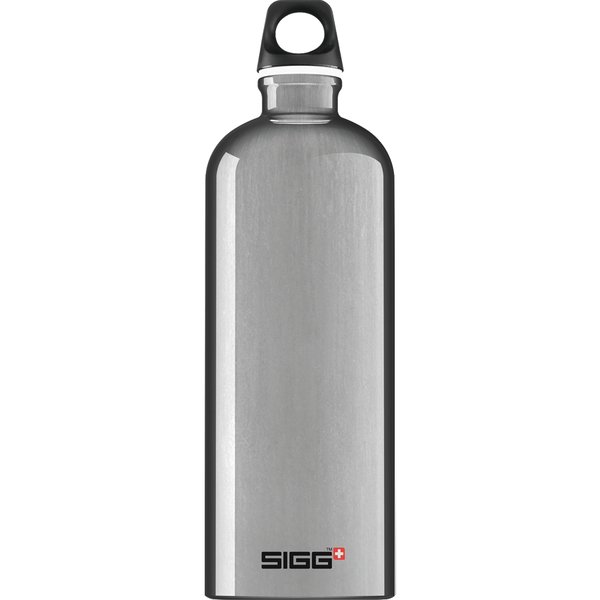 Алуминиева бутилка за вода, SIGG Traveler 1.0 L, сива