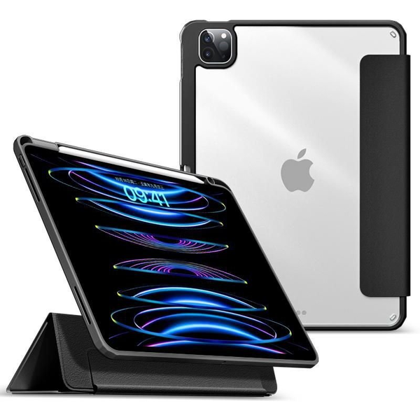 eSTUFF ES68202310-BULK obal na tablet 33 cm (13") Folio Čierna