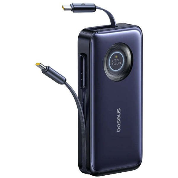 EnerCore CR11 Retractable 20000mAh 100W Cosmic Black