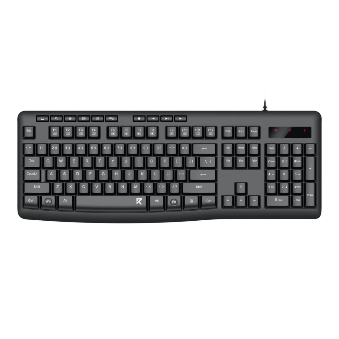 Клавиатура Redragon K521 — K521-RGB_HU, унгарска подредба, черна