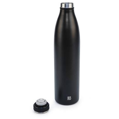 Iris Barcelona Rozsdamentes acél termosz, 1 l, fekete (8363-IN)