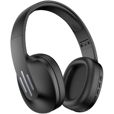 Celly FLOWBEATBK hoofdtelefoon/headset Hoofdtelefoons Draadloos Hoofdband Business/Everyday USB Type-C Bluetooth Zwart