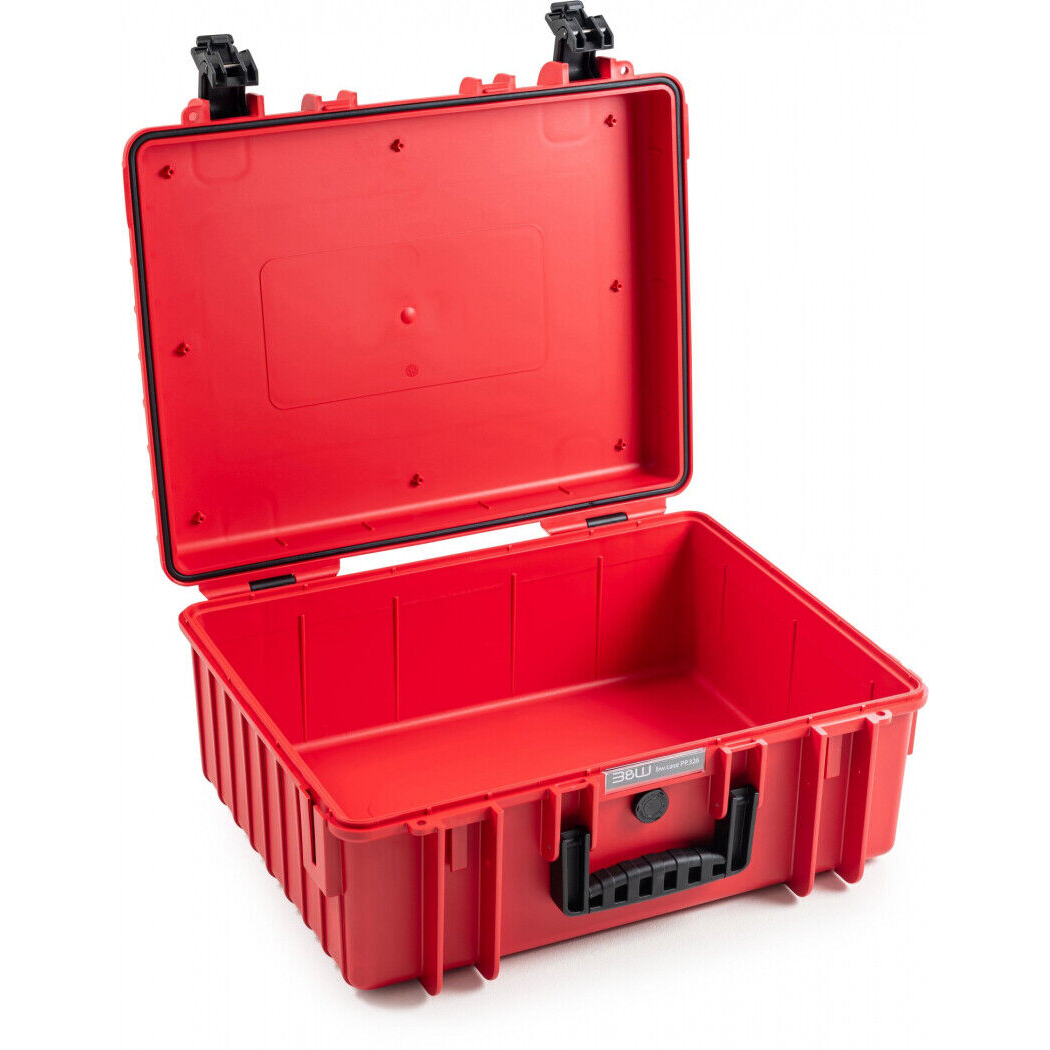 B&W Type 6000 Fotós bőrönd - Piros (PP.326.R)