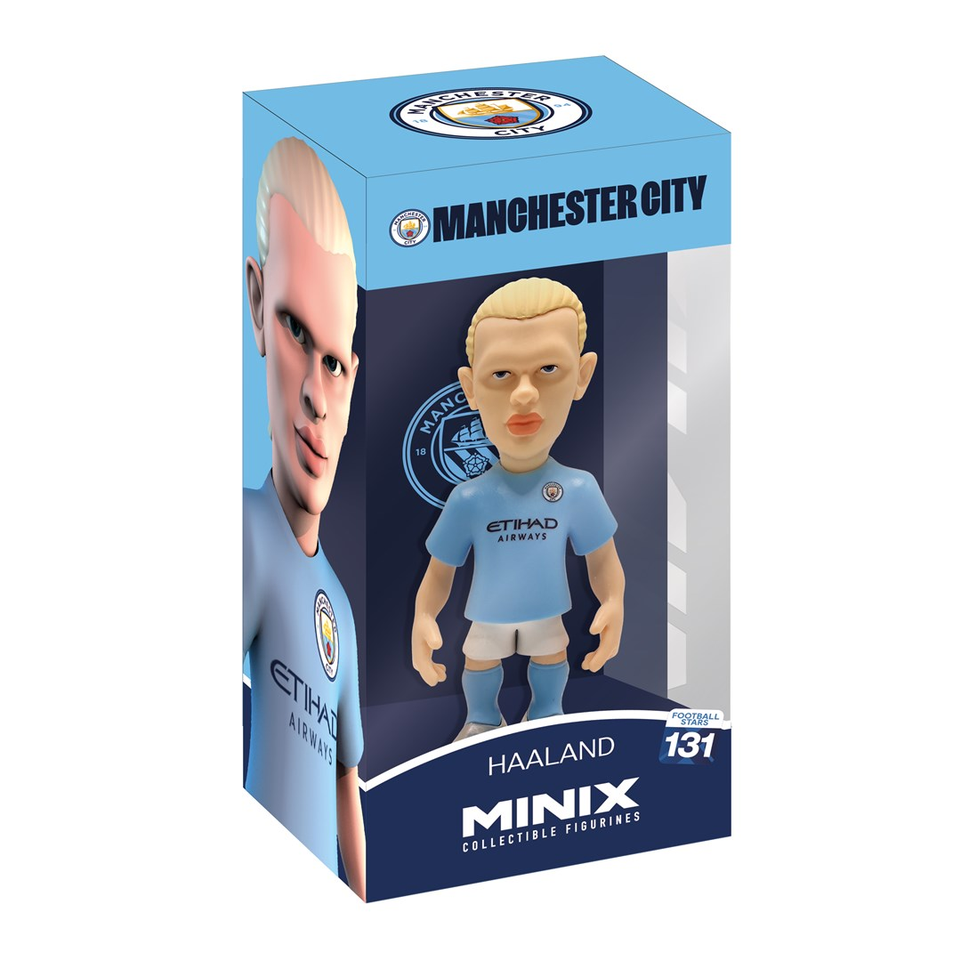 Minix 131 Football Stars - Manchester City Erling Haaland gyűjthető Focista figura 12cm (11063)
