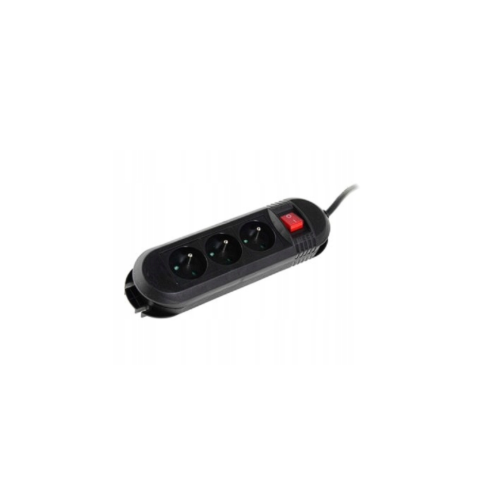 Hama Comfort Elosztó 3 aljzatos 3m - Fekete (44121928)