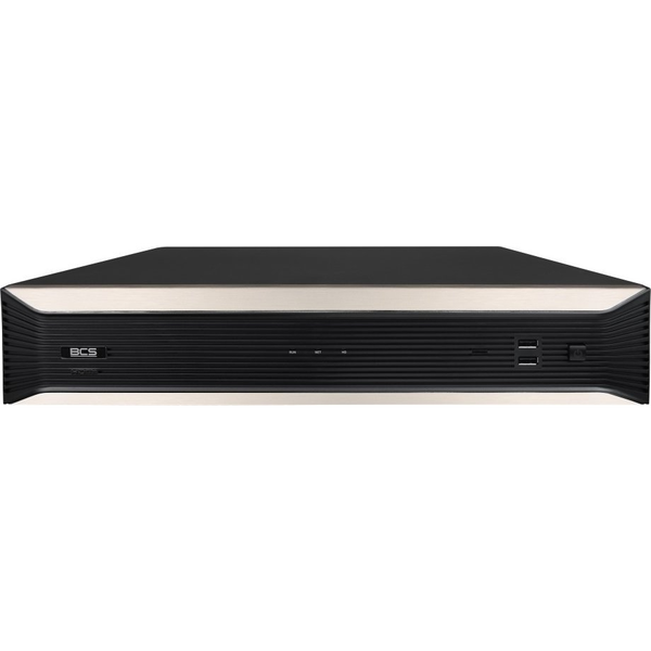BCS BCS-P-NVR3208-A-4K(4) 32-csatornás IP rögzítő 16MP HDMI 4K-val és 8 merevlemez támogatással