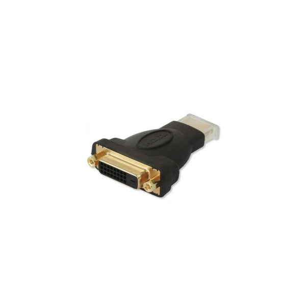 Techly HDMI - DVI-D M/F Sort