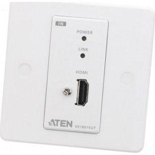 ATEN VE1801EUT-AT-G audió/videó jeltovábbító AV jeltovábbító Fehér