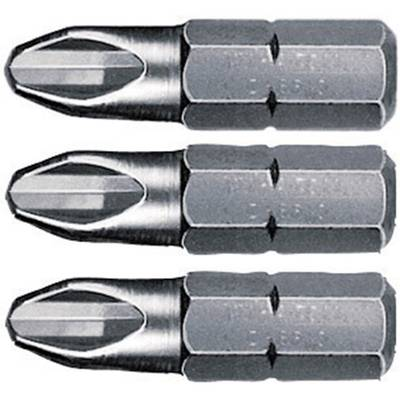 Wiha Punta De Destornillador Estándar - Caja De 3 Piezas - Ph2 X 25 Mm - 07856