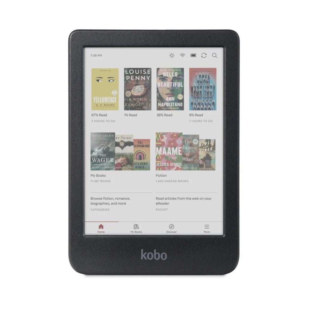 Kobo Clara Colour e-book olvasó 16GB fekete (KO-N367-KU-BK-K-CK) (KO-N367-KU-BK-K-CK)
