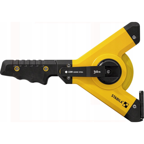 Cinta Métrica Enmarcada Stabila Lbm 1000 - Cinta Métrica De Acero, Escala Métrica - 30 M - 19664