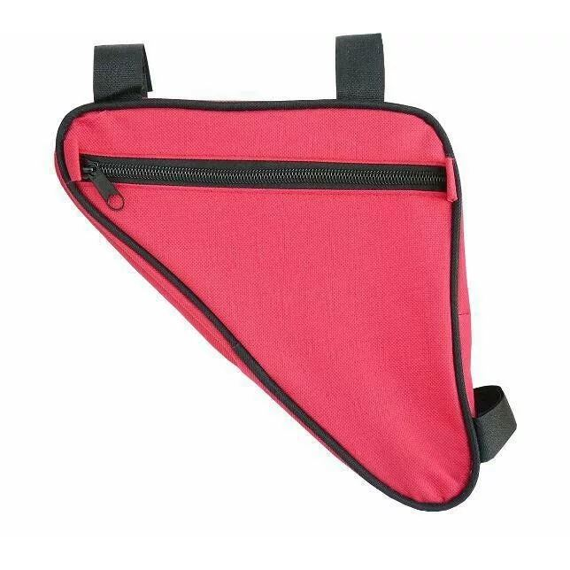 NovaBIK3 univerzális kerékpár nyeregtáska fővázra piros (AN68475) (AN68475)