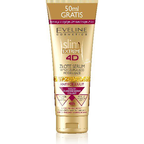 EVELINE Cosmetics Slim Extreme 4D Gold serum slimming and shaping, 250 ml (080937)