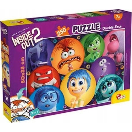 Agymanók 2 2 az 1-ben 250db-os puzzle és színező 50x35cm - Lisciani (304-109807)