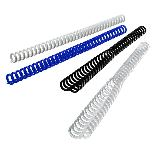 GBC ClickBind 12 mm műanyag spirál 95 laphoz - Fekete (50 db) (388064E)