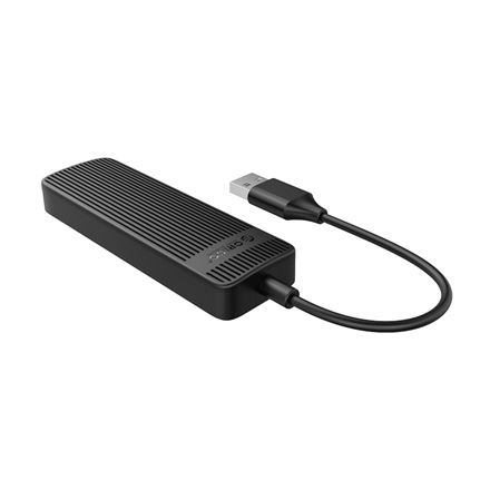 Hub USB Orico FL02-BK, 4 port-uri USB 2.0, cablu 30 cm