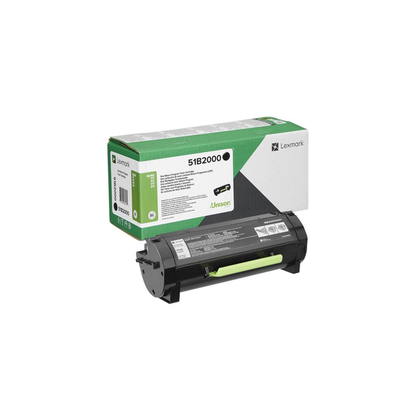 Lexmark 51B2000 toner Originál Čierna